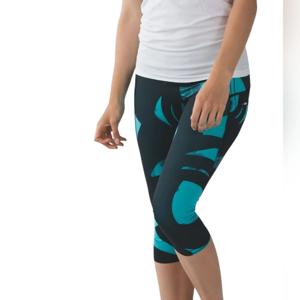 Lululemon Run Top Speed Crop Leggings